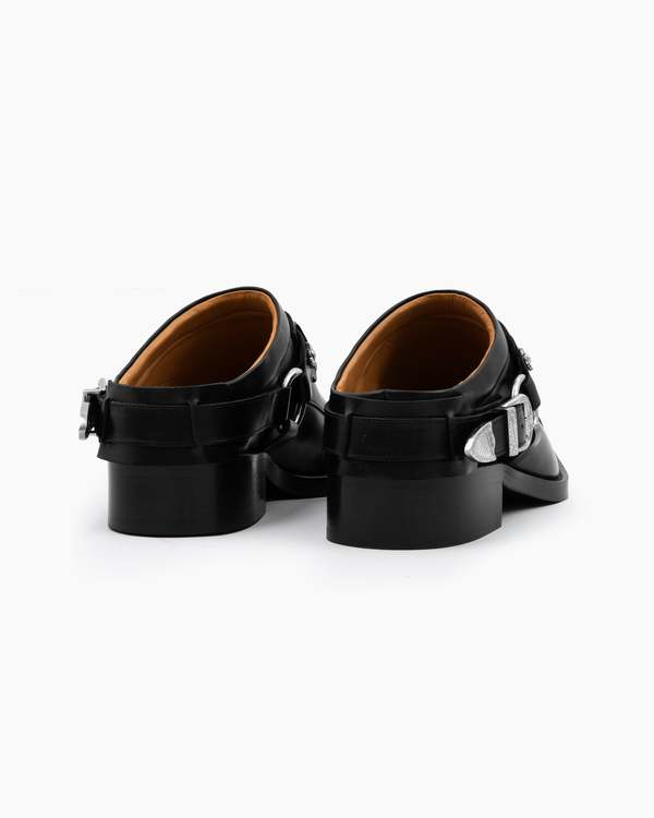 靴 TOGA PULLA Western mule Toga Pulla Western Mule - Black | Garmentory