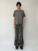 SAN263-1 Taped Dyed T-Shirt - Ash Gray - Thumbnail 3