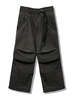 SAN263-1 Taped Belt Trousers - Earth Gray - Thumbnail 1