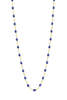  Gigi Clozeau 16.5" Classic Gigi Necklace - Bleuet/Yellow Gold - Thumbnail 1