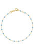Gigi Clozeau Classic Bracelet - Turquoise/Yellow Gold - Thumbnail 1