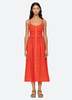 Sea NY Zora Tank Dress - Chili - Thumbnail 2