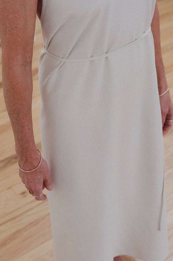 Baserange Apron Dress - Off White Baserange Apron Dress - Off White