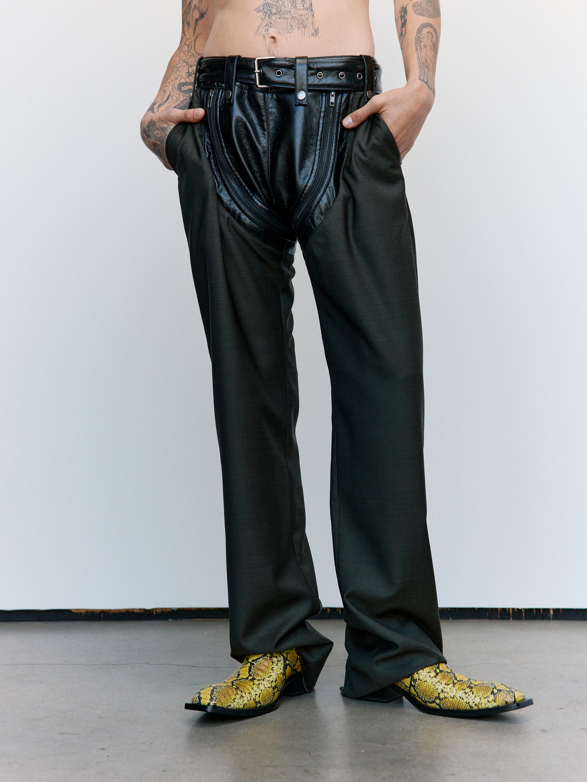 Martine Rose Tailored Trouser - Dark Green | Garmentory