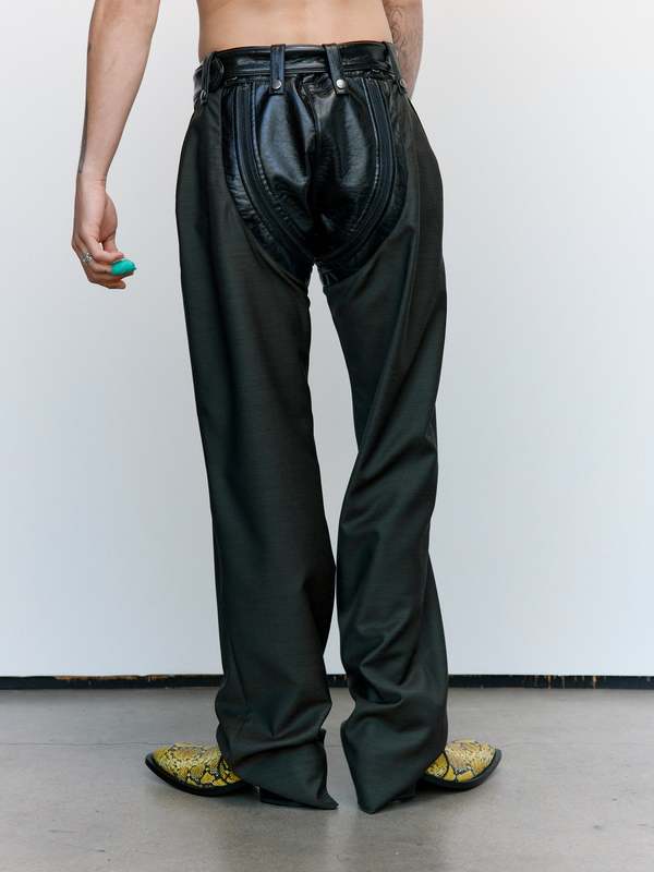 Martine Rose Tailored Trouser - Dark Green | Garmentory