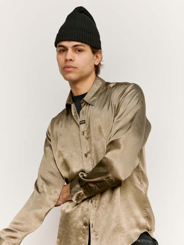 Martine Rose Classic Shirt - Olive Green | Garmentory