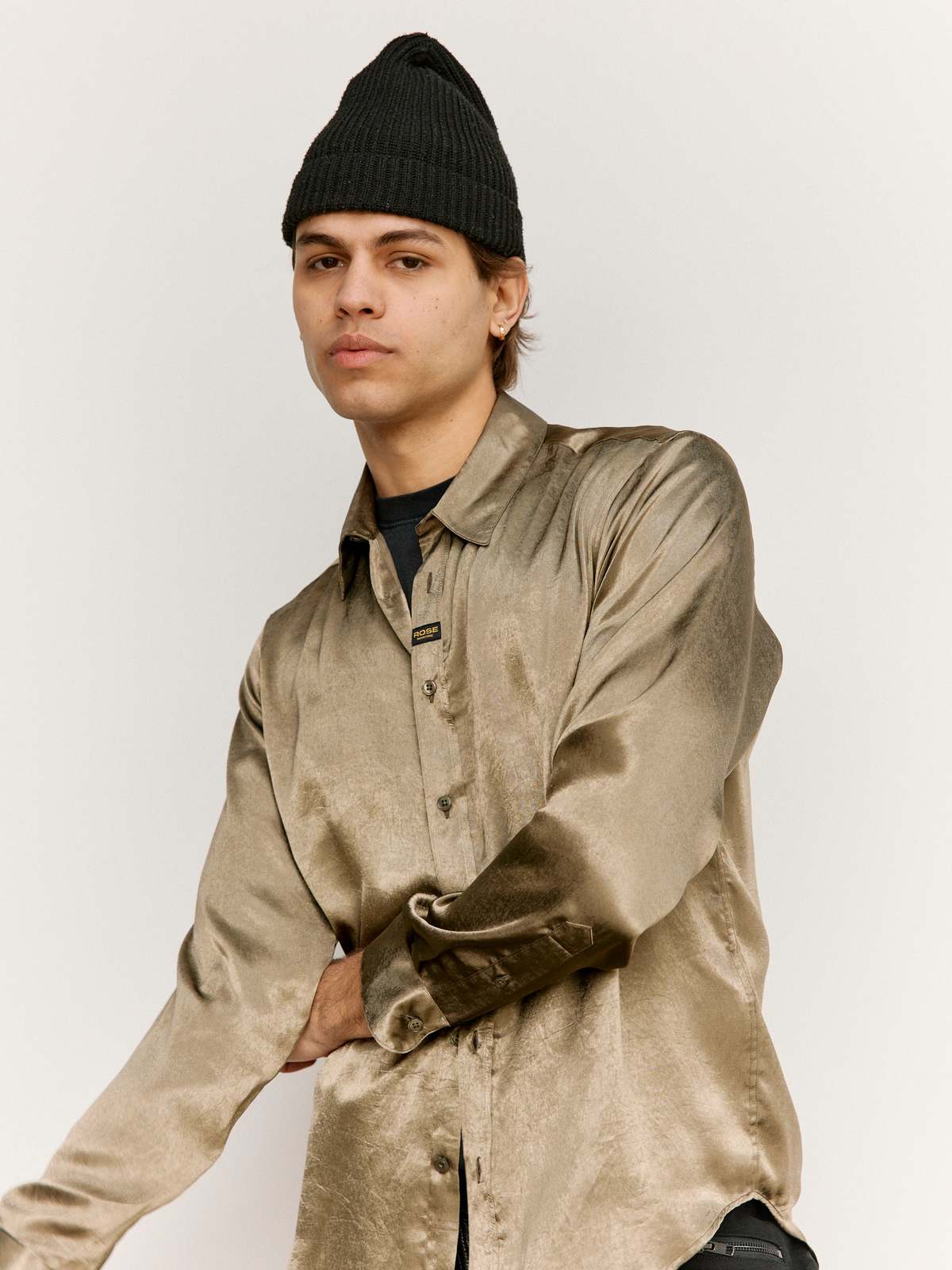 Martine Rose Classic Shirt - Olive Green | Garmentory