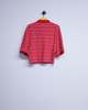 Martine Rose Short Sleeve Shrunken Polo - Red/White - Thumbnail 9