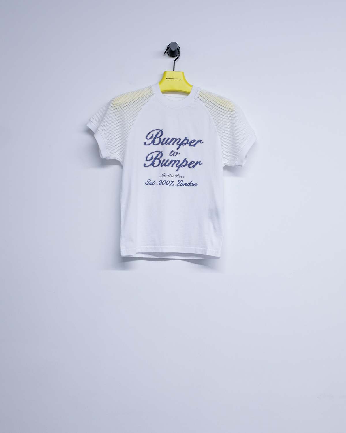 Marine Rose Bumper to Bumper Tシャツ Martine Rose Women's Bumper to Bumper T-Shirt in Black