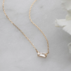 Lumière Baguette Necklace - Thumbnail 1