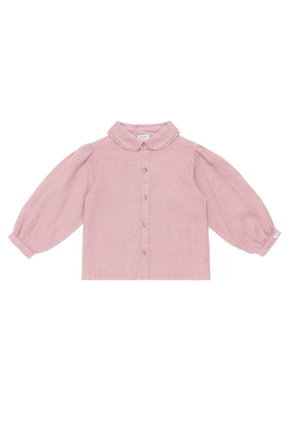 Donsje Anoeche Linen Blouse - Purple Violet