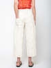 Aequamente Cotton Jacquard Pants - Chalk - Thumbnail 6
