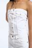 dr.denim Carli Tube Top - White - Thumbnail 3