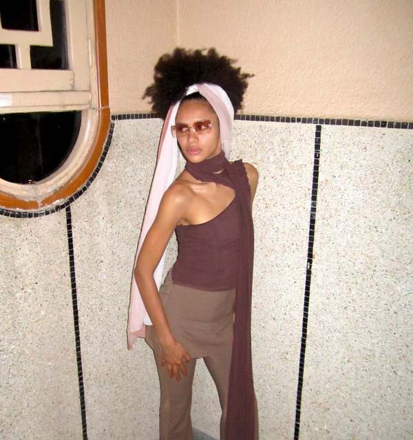 Hanan Sharifa Merzouga Top - Chocolate Brown