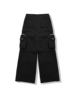 FFFPOSTALSERVICE Diffraction Convertible Cargo Trousers - Black - Thumbnail 2