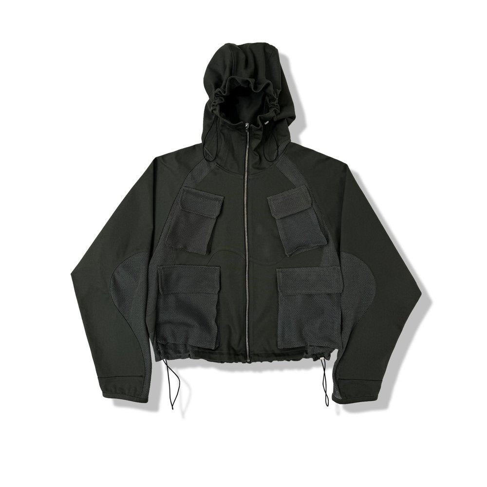 ジャケット・アウター FFFPOSTALSERVICE Diffraction Jacket 2 Diffraction Hunter Jacket in Black – SVRN