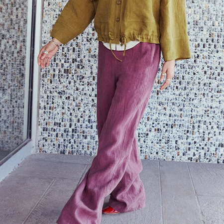Le Bon Shoppe Arc Pants - Naturel on Garmentory
