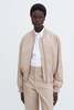 Clementine's Filippa K Blouson Jacket - Beige - Thumbnail 3