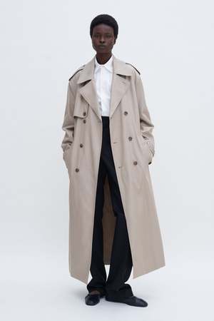 CLEMENTINE'S Filippa K Trench Coat - Beige | Garmentory