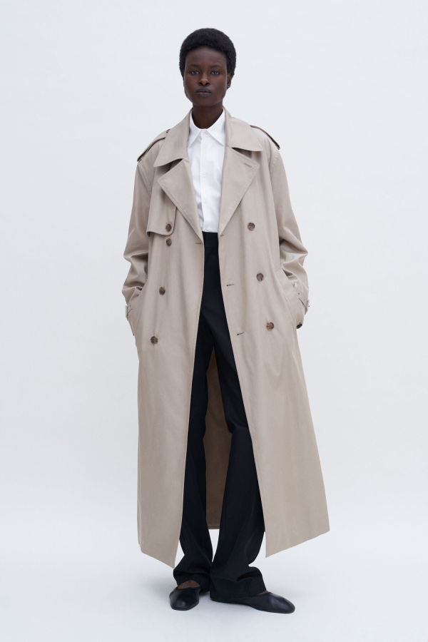 CLEMENTINE'S Filippa K Trench Coat - Beige