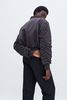 CLEMENTINE'S Filippa K Bomber Jacket - Dark Oak - Thumbnail 7
