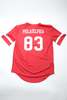 Boathouse FIGHTINS Henley Mesh Jersey - Red - Thumbnail 5