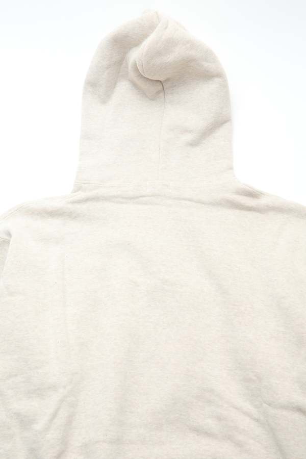 Warehouse & Co. Lot 450 Two Needle Loopwheel Hoodie - Oatmeal
