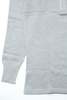 Warehouse & Co. Lot 5904 Four Needle Henley Neck Waffle Long Sleeve Shirt - Heather Grey - Thumbnail 3