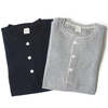 Warehouse & Co. Lot 5904 Four Needle Henley Neck Waffle Long Sleeve Shirt - Heather Grey - Thumbnail 8
