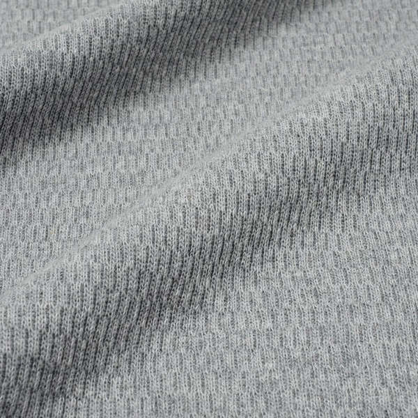 Warehouse & Co. Lot 5904 Four Needle Henley Neck Waffle Long Sleeve Shirt - Heather Grey