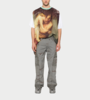 MARINE SERRE Regen Camo Cargo Pants - Dark Grey - Thumbnail 5