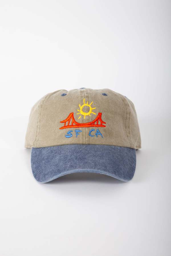 Gravel & Gold SF CA Cap - Two Tone
