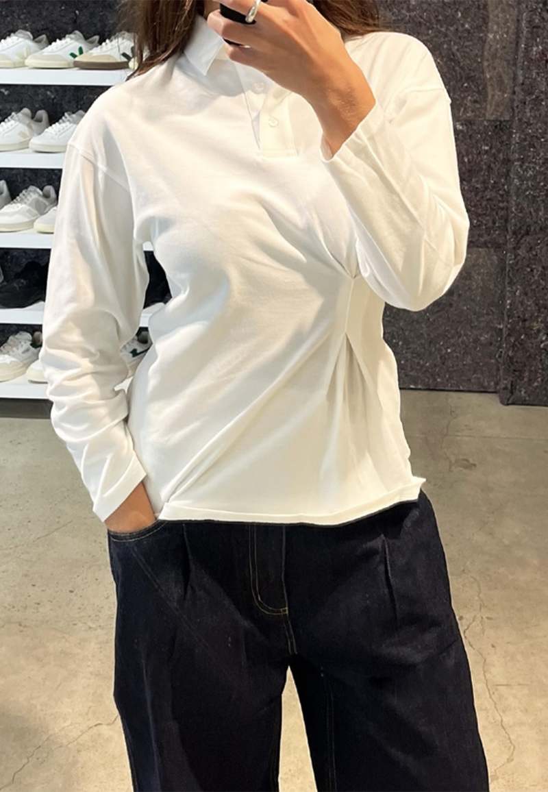 Gimaguas Lady Polo - White | Garmentory