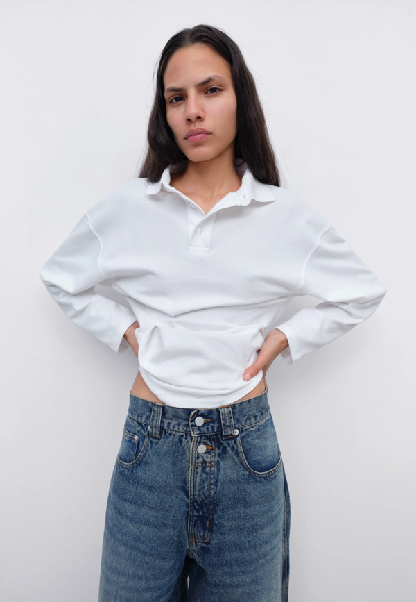 Gimaguas Lady Polo - White | Garmentory