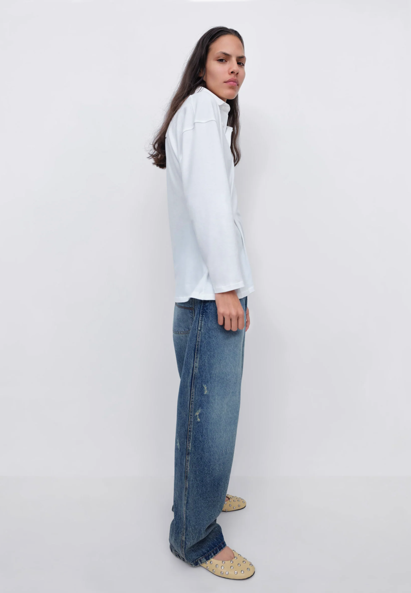 Gimaguas Lady Polo - White | Garmentory