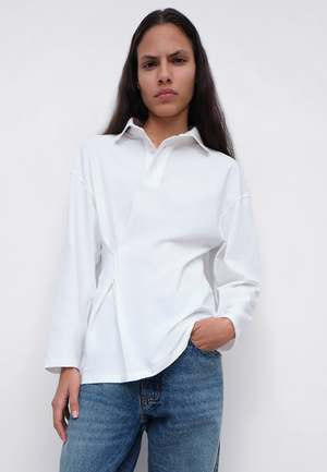 GIMAGUAS Lady Polo in White ギガマス ポロシャツ 白 GIMAGUAS Lady Polo in White ギガマス ポロシャツ 白 GIMAGUAS Lady