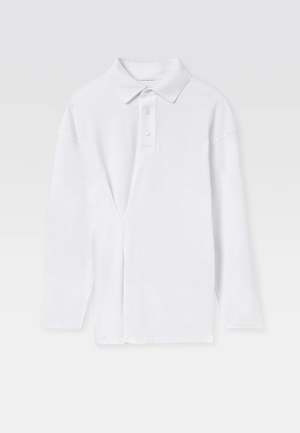 GIMAGUAS Lady Polo in White ギガマス ポロシャツ 白 Gimaguas Lady Polo - White | Garmentory