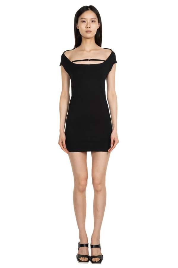 Heliot Emil Erosion Dress - Black