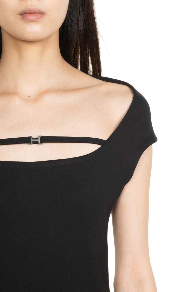 Heliot Emil Erosion Dress - Black