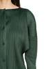 Pleats Please by Issey Miyake MC October Cardigan - Deep Green - Thumbnail 4