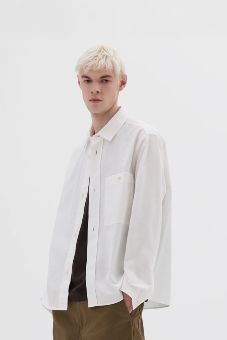 MARGARET HOWELL SWING SHIRT – PLAIN GOODS