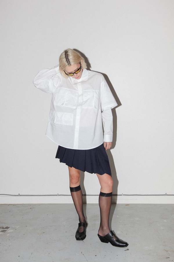 KkCo Sprint Double Button Up - Snow