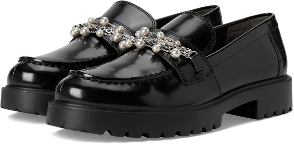 Tory Burch Classic Embellished Lug Loafer - Perfect Black