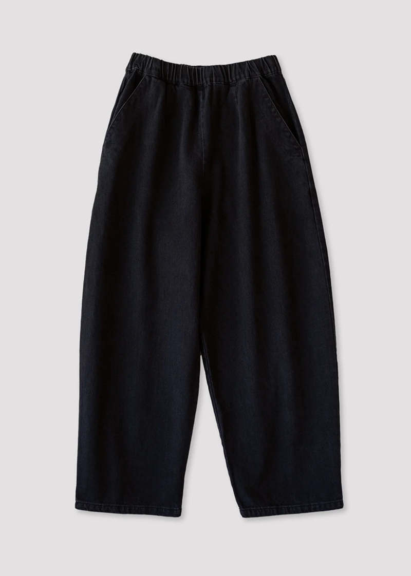 Micaela Greg Barrel Pant - Faded Black Micaela Greg Barrel Pant - Faded Black