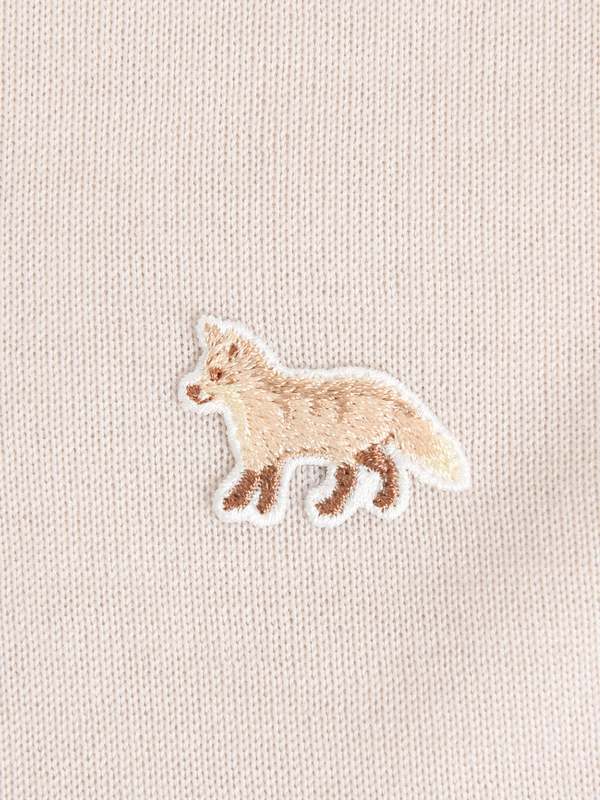 Maison Kitsuné Baby Fox Patch Regular Cardigan - Marble 0134