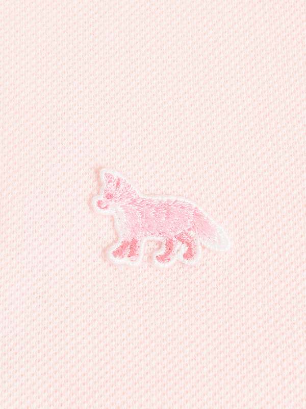Maison Kitsuné Baby Fox Patch Regular Polo - Rosewater 0140