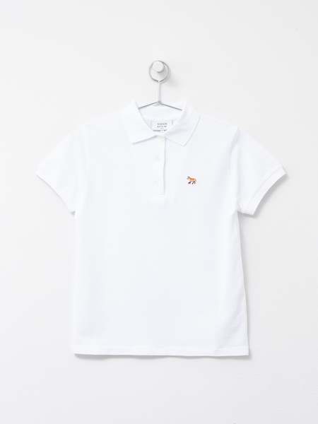 Maison Kitsuné Baby Fox Patch Regular Polo - Rosewater 0140