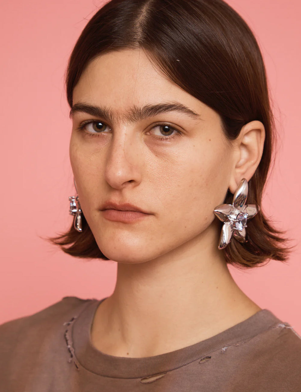 Collina Strada Crystal Clear Mega Starlink Earrings | Garmentory