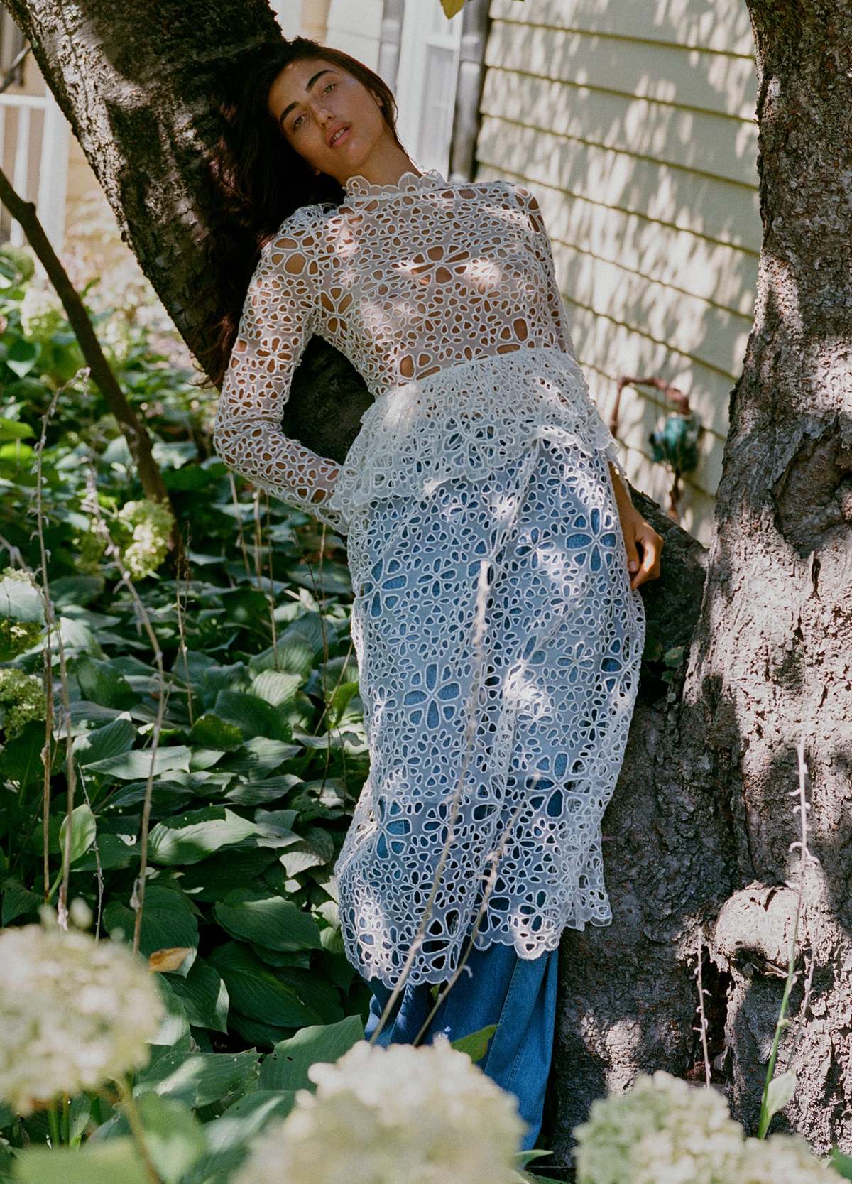 Sea NY Lumi L/S Dress - Cream | Garmentory