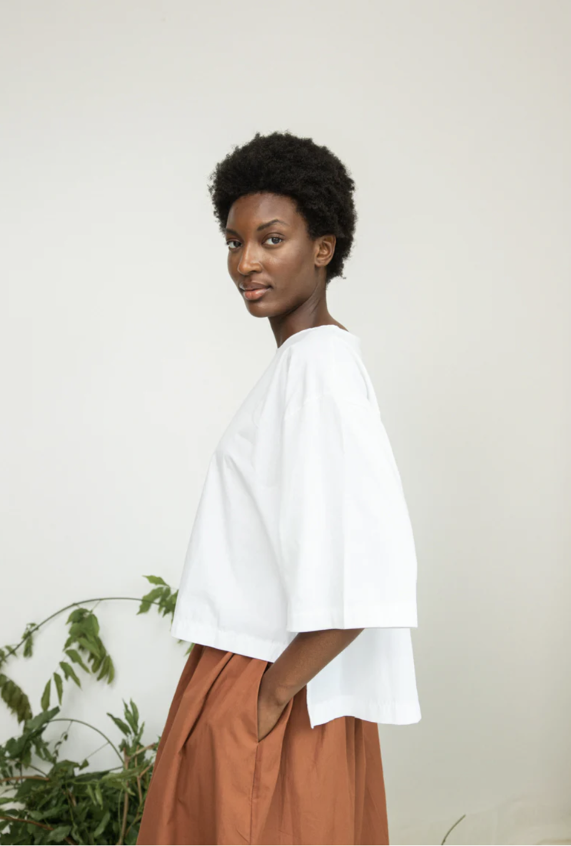 Beaumont Organic Shay Top - White